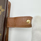 LOUIS VUITTON Bifold Wallet M61667 Monogram canvas Brown Card pocket with zipper Monogram Compact zip unisex(Unisex) Used Authentic