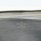 LOUIS VUITTON Long Wallet Purse M61864 Monogram Ann Platt black Long Wallet Purse Monogram Zippy wallet Women Used Authentic