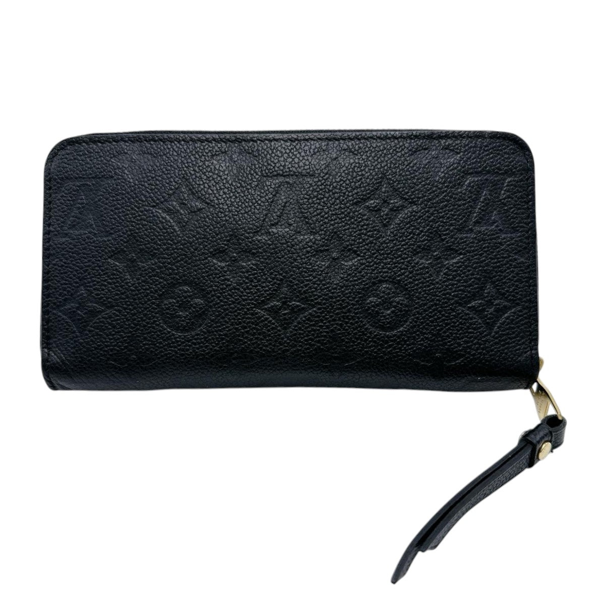 LOUIS VUITTON Long Wallet Purse M61864 Monogram Ann Platt black Long Wallet Purse Monogram Zippy wallet Women Used Authentic