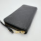 LOUIS VUITTON Long Wallet Purse M61864 Monogram Ann Platt black Long Wallet Purse Monogram Zippy wallet Women Used Authentic