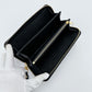 LOUIS VUITTON Long Wallet Purse M61864 Monogram Ann Platt black Long Wallet Purse Monogram Zippy wallet Women Used Authentic