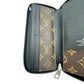 LOUIS VUITTON Long Wallet Purse M60109 Monogram canvas, leather Brown Vertical Monogram Macasa unisex(Unisex) Used Authentic