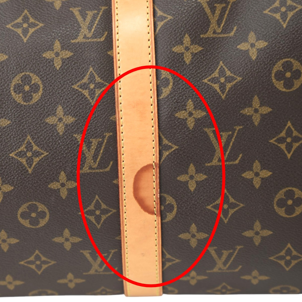 LOUIS VUITTON Boston Duffel bag M41426 Monogram canvas Brown Travel bag Monogram Discontinued Keepall 50 unisex(Unisex) Used Authentic