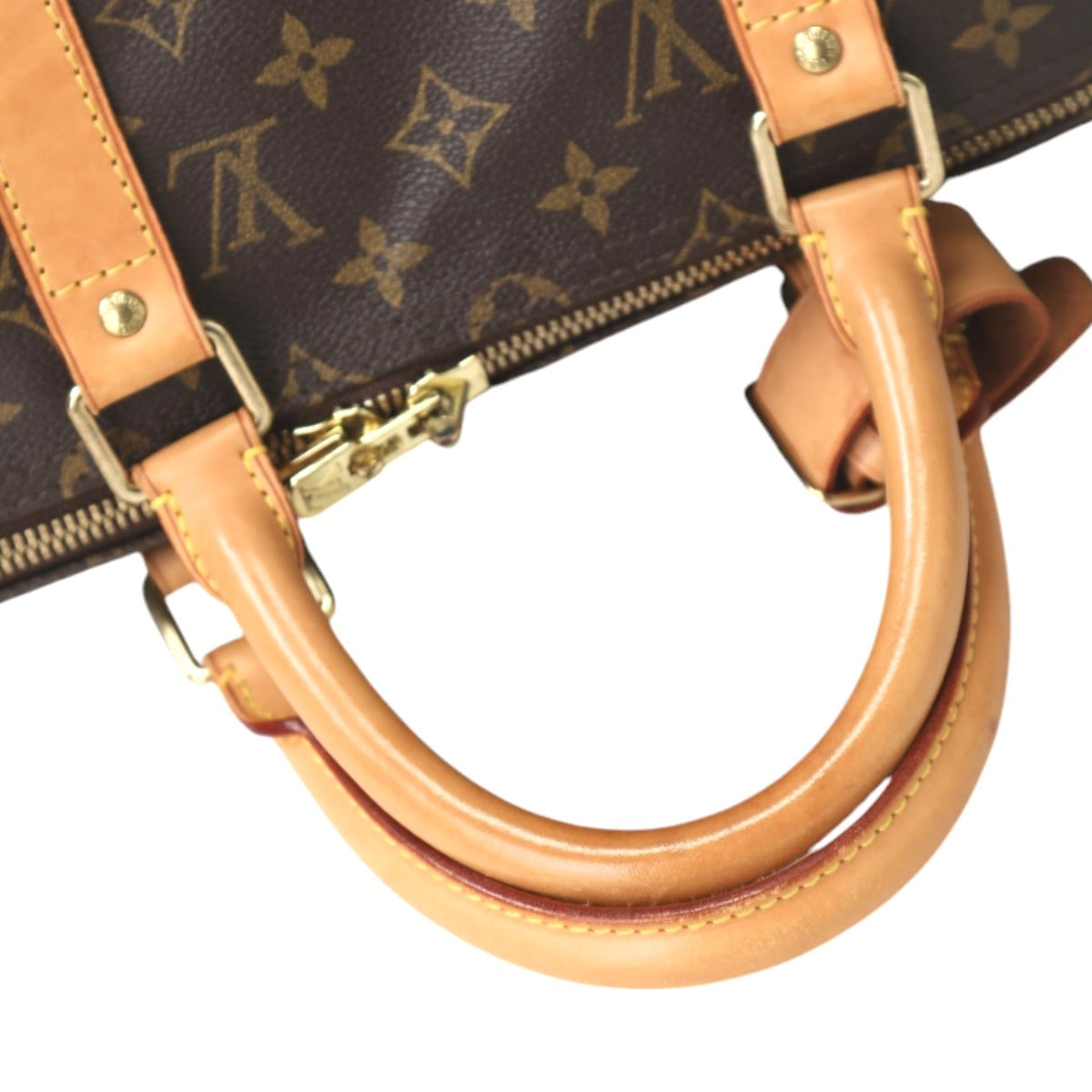 LOUIS VUITTON Boston Duffel bag M41426 Monogram canvas Brown Travel bag Monogram Discontinued Keepall 50 unisex(Unisex) Used Authentic