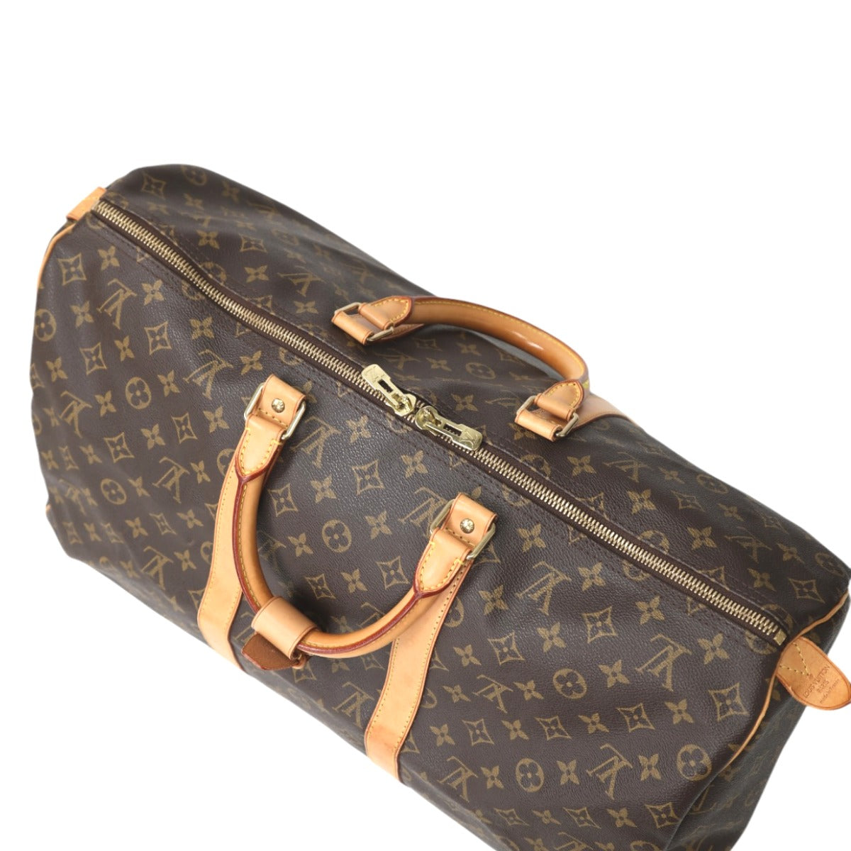 LOUIS VUITTON Boston Duffel bag M41426 Monogram canvas Brown Travel bag Monogram Discontinued Keepall 50 unisex(Unisex) Used Authentic