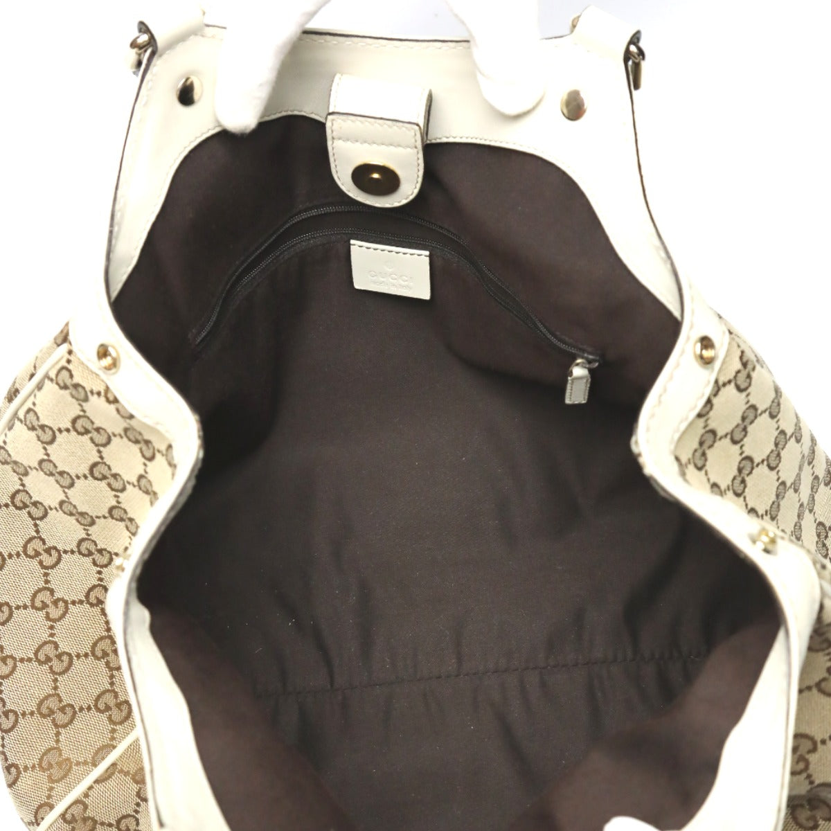 GUCCI Handbag 211944 GG canvas Brown Handbag GG pattern Sukey Women Used Authentic