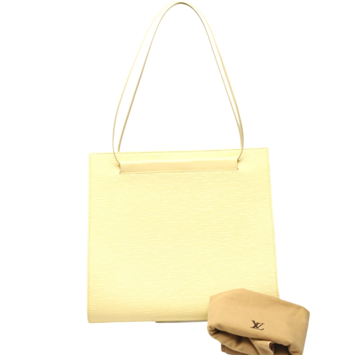LOUIS VUITTON Shoulder Bag M5246A Epi Leather yellow Shoulder Bag Shoulder Bag Epi Saint Tropez Women Used Authentic
