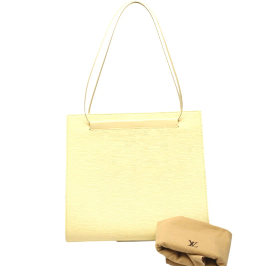 LOUIS VUITTON Shoulder Bag M5246A Epi Leather yellow Shoulder Bag Shoulder Bag Epi Saint Tropez Women Used Authentic