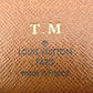 LOUIS VUITTON Bifold Wallet M60026 Monogram canvas Brown Bifold Wallet Monogram Portefeuille Florin unisex(Unisex) Used Authentic