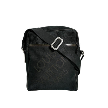 LOUIS VUITTON Shoulder Bag M93223 Damier Jean Canvas black Damier Geant Citadan NM Noir