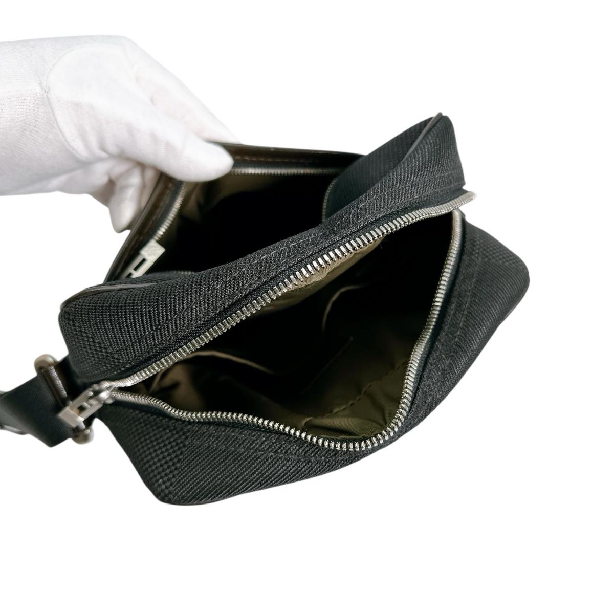 LOUIS VUITTON Shoulder Bag M93223 Damier Jean Canvas black Damier Geant Citadan NM Noir