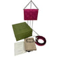 GUCCI Handbag Nylon, Leather pink Handbag 2WAY bag GG Mini Matelasse Women Used Authentic