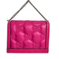 GUCCI Handbag Nylon, Leather pink Handbag 2WAY bag GG Mini Matelasse Women Used Authentic