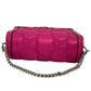 GUCCI Handbag Nylon, Leather pink Handbag 2WAY bag GG Mini Matelasse Women Used Authentic