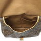 LOUIS VUITTON Shoulder Bag M42254 Monogram canvas Brown Monogram Samuel 35 M