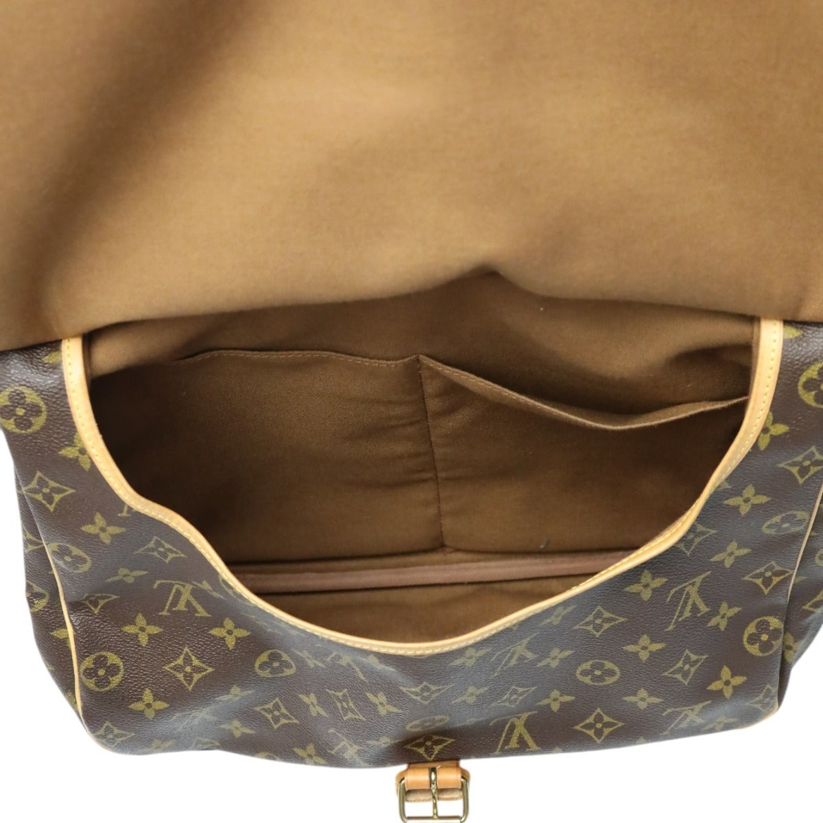 LOUIS VUITTON Shoulder Bag M42254 Monogram canvas Brown Monogram Samuel 35 M