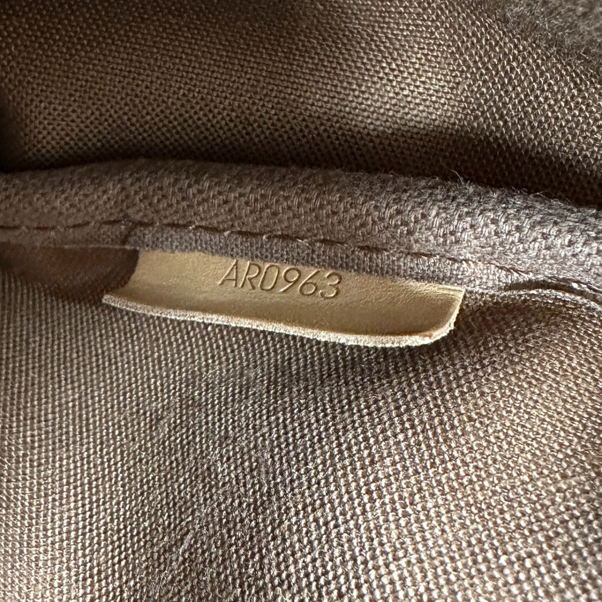LOUIS VUITTON Shoulder Bag M42254 Monogram canvas Brown Monogram Samuel 35 M