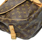 LOUIS VUITTON Shoulder Bag M42254 Monogram canvas Brown Monogram Samuel 35 M