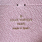 LOUIS VUITTON Long Wallet Purse N61264 Damier Azur Canvas Two-tone (gray) Portefeuille Clemence Damier Azur Zip Around Women(Unisex) Used Authentic