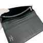 LOUIS VUITTON Long Wallet Purse M61697 Monogram canvas Gray x black Bifold Walletlong wallet Eclipse Portefeuille Blaza mens Used Authentic