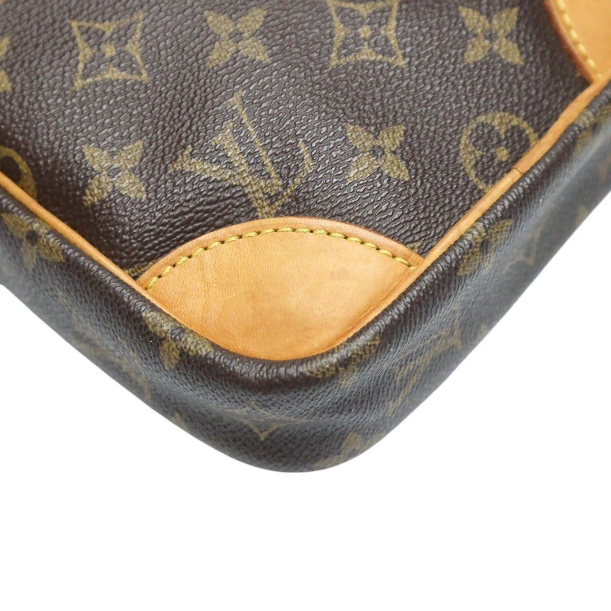 LOUIS VUITTON Shoulder Bag M45266 Monogram canvas Brown Monogram Danube