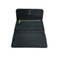 LOUIS VUITTON Long Wallet Purse M60258 Monogram Ann Platt Navy Tri-fold long wallet Monogram anplant leather Portefeuille Villetuoz Women Used Authentic