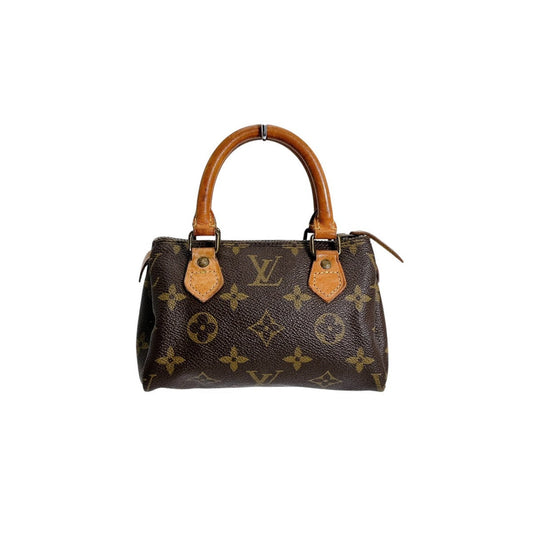 LOUIS VUITTON Other bag M41534 Monogram canvas Brown Monogram Mini speedy