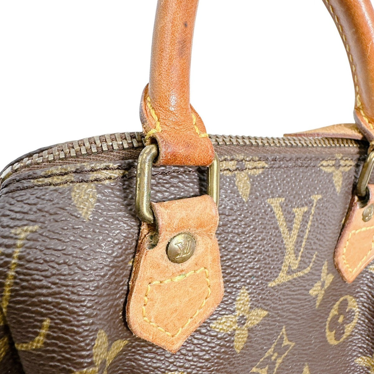 LOUIS VUITTON Other bag M41534 Monogram canvas Brown Monogram Mini speedy