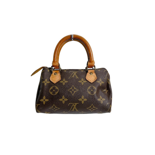 LOUIS VUITTON Other bag M41534 Monogram canvas Brown Monogram Mini speedy