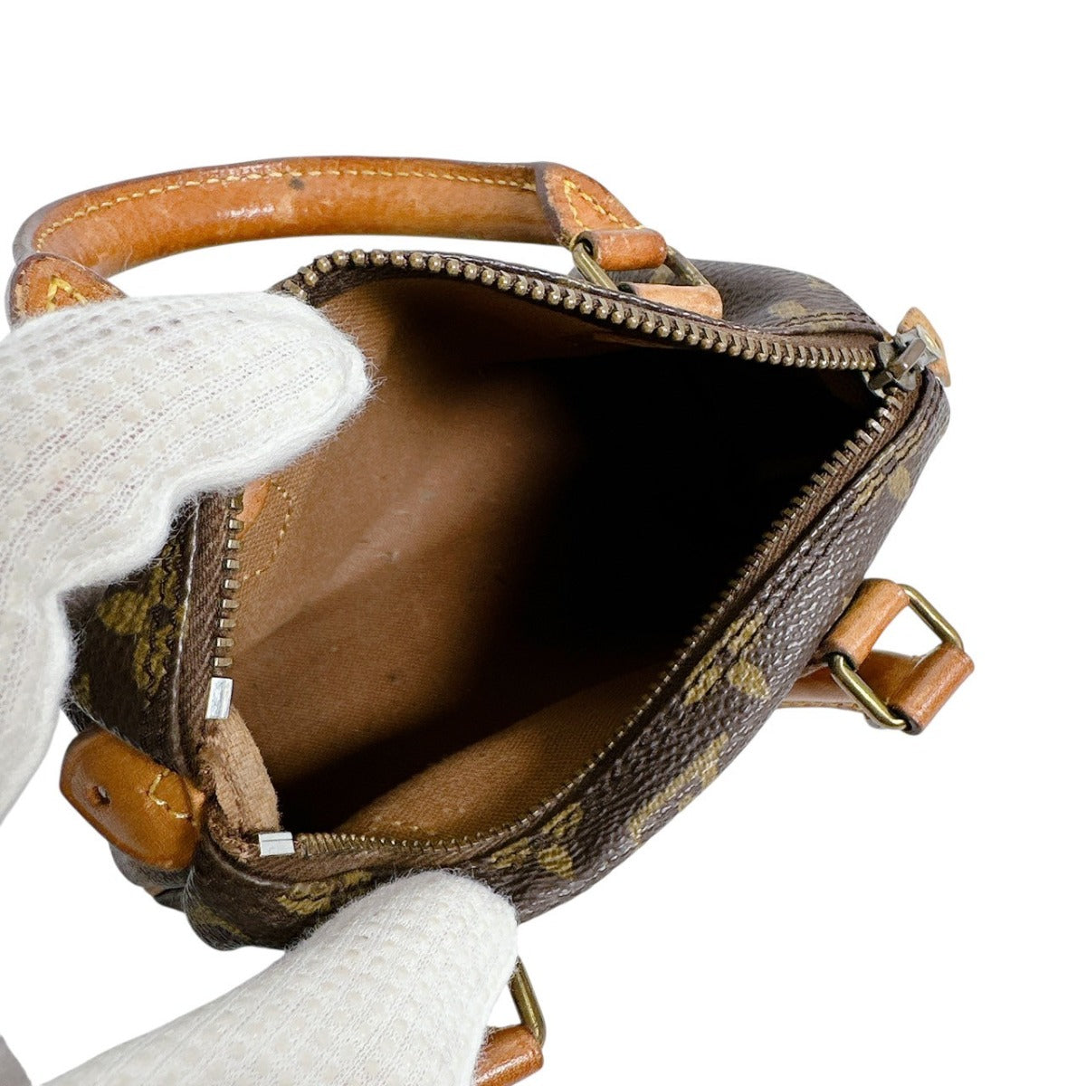 LOUIS VUITTON Other bag M41534 Monogram canvas Brown Monogram Mini speedy