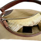 PRADA Handbag BR3423 Canvas, Leather beige one belt Logo jacquard Women Used Authentic