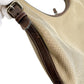 PRADA Handbag BR3423 Canvas, Leather beige one belt Logo jacquard Women Used Authentic