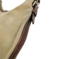 PRADA Handbag BR3423 Canvas, Leather beige one belt Logo jacquard Women Used Authentic