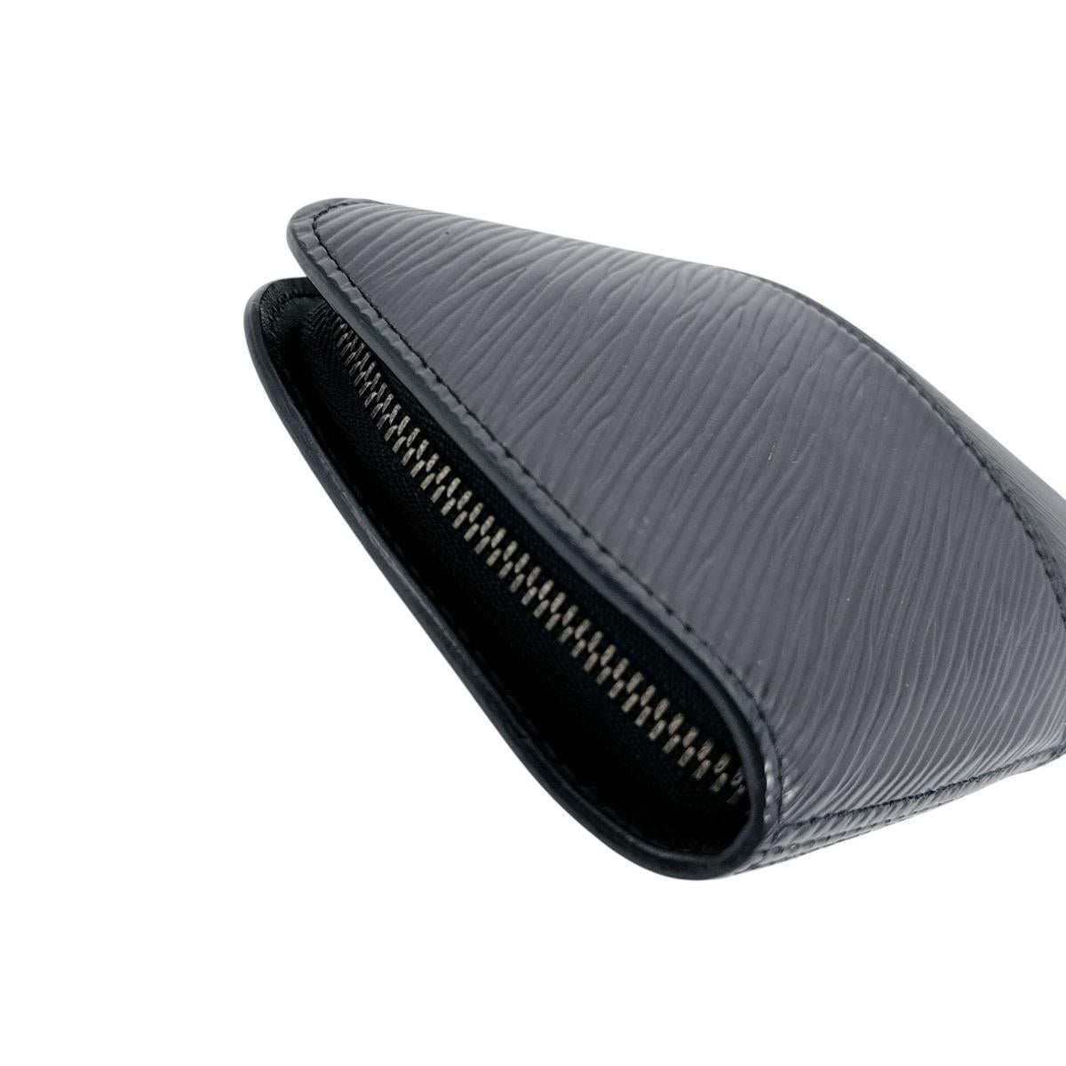 LOUIS VUITTON Long Wallet Purse M63442 Epi Leather black Long Wallet Purse Epi Portefeuille Epi Z unisex(Unisex) Used Authentic