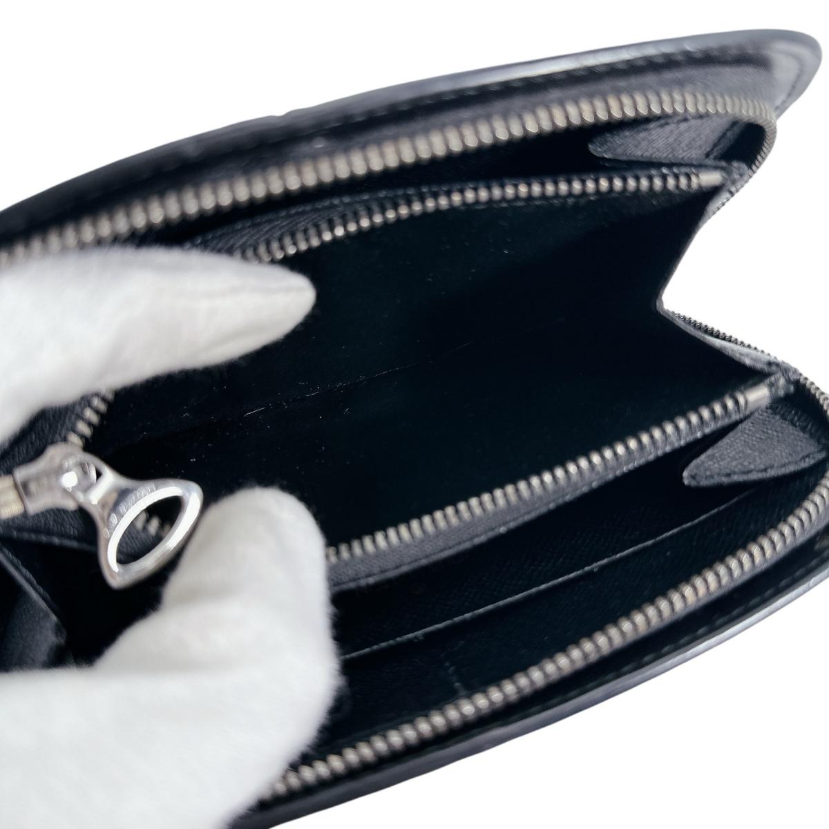 LOUIS VUITTON Long Wallet Purse M63442 Epi Leather black Long Wallet Purse Epi Portefeuille Epi Z unisex(Unisex) Used Authentic