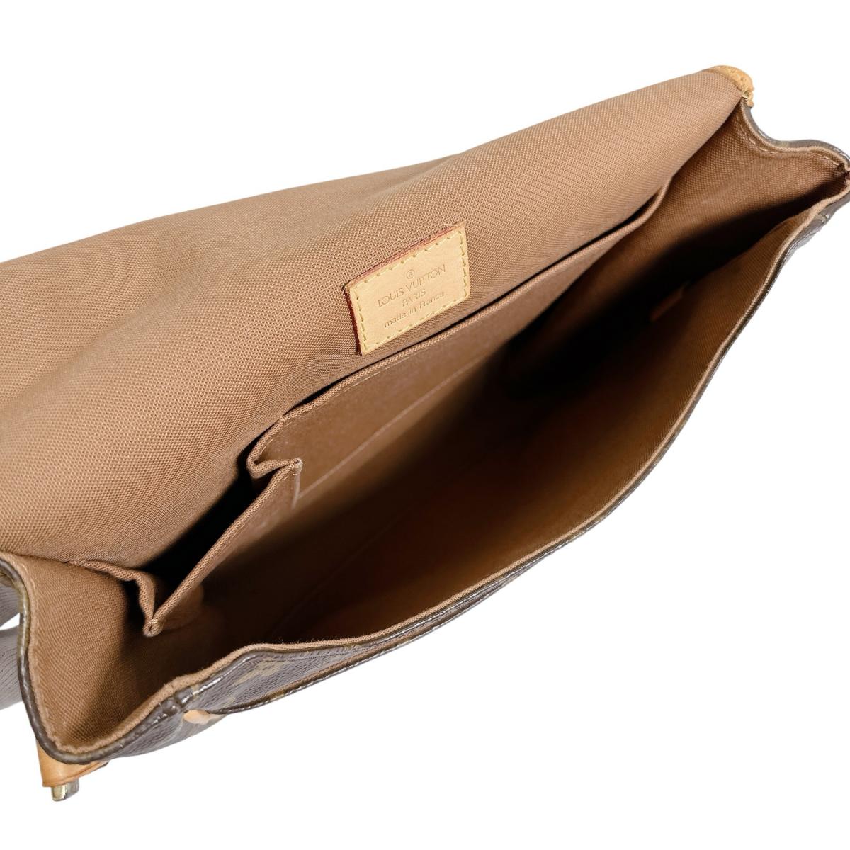 LOUIS VUITTON Shoulder Bag M40106 Monogram canvas Brown Monogram BosphorePM