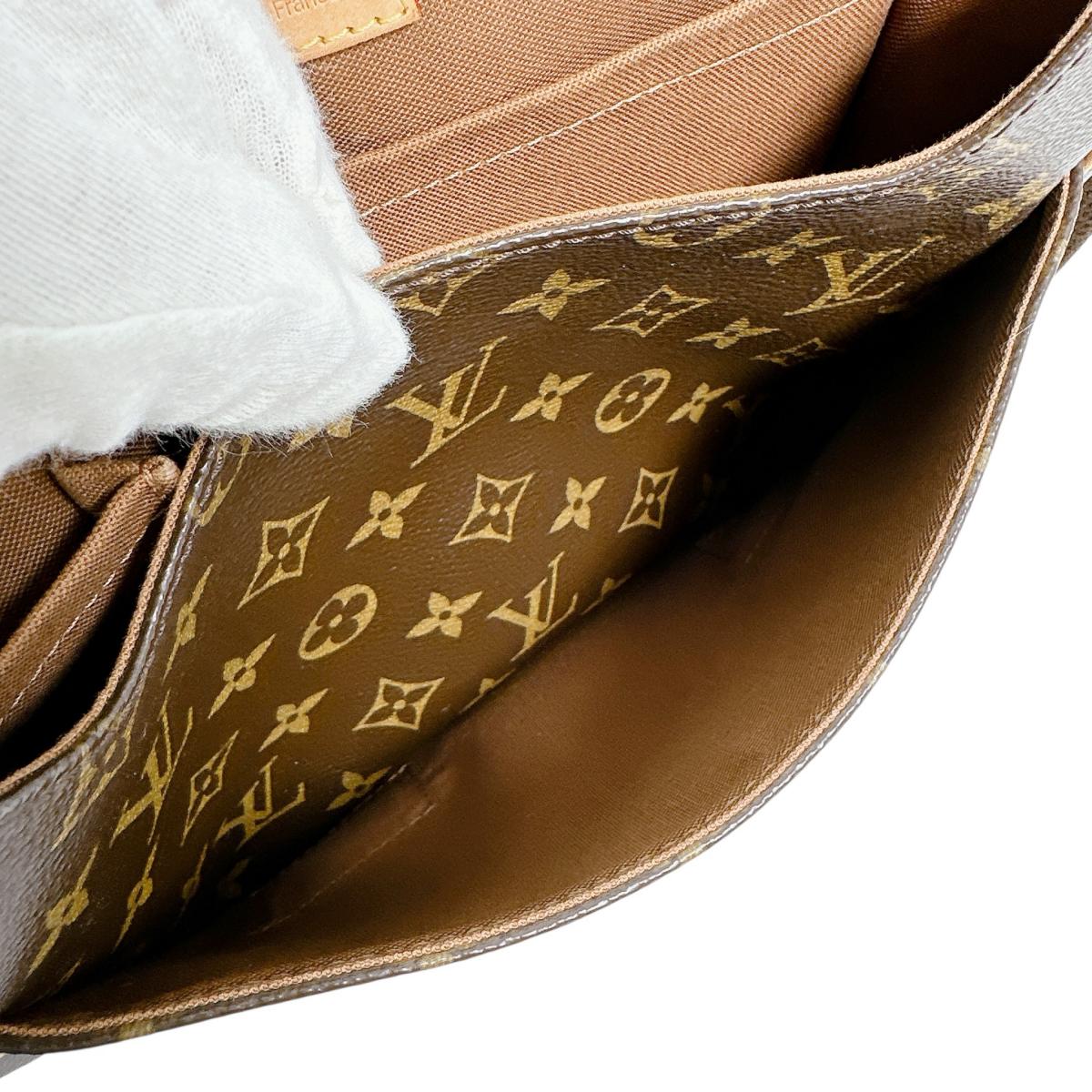 LOUIS VUITTON Shoulder Bag M40106 Monogram canvas Brown Monogram BosphorePM