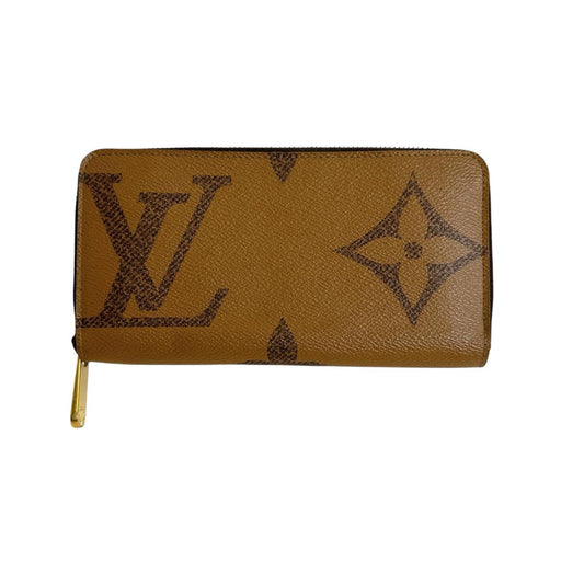 LOUIS VUITTON Long Wallet Purse M69353 Monogram canvas Brown Monogram Giant Zippy wallet