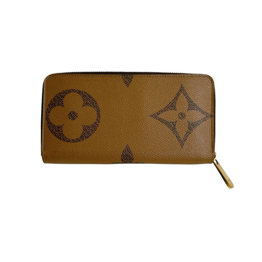 LOUIS VUITTON Long Wallet Purse M69353 Monogram canvas Brown Monogram Giant Zippy wallet