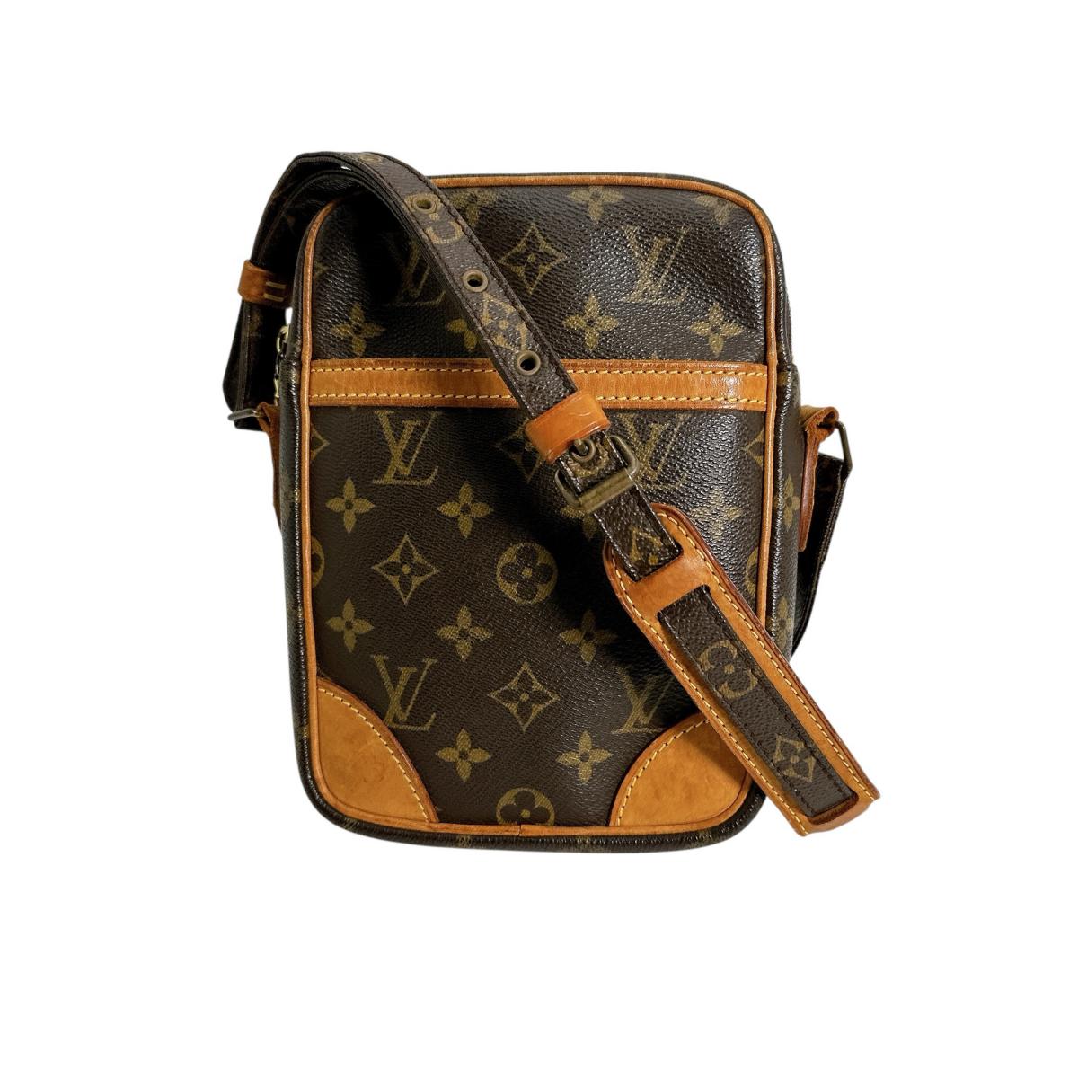 LOUIS VUITTON Shoulder Bag M45266 Monogram canvas Brown Monogram Danube