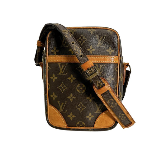 LOUIS VUITTON Shoulder Bag M45266 Monogram canvas Brown Monogram Danube