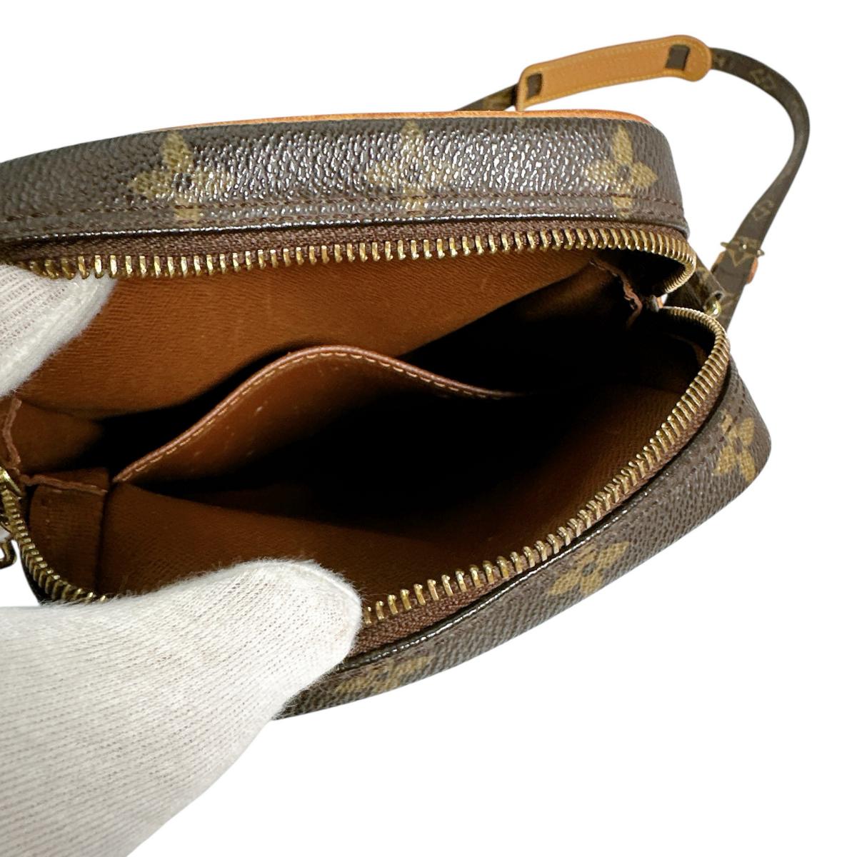LOUIS VUITTON Shoulder Bag M45266 Monogram canvas Brown Monogram Danube