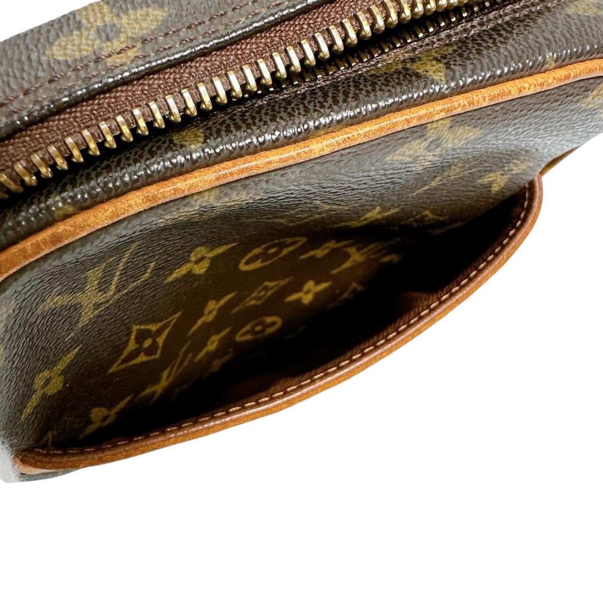LOUIS VUITTON Shoulder Bag M45266 Monogram canvas Brown Monogram Danube