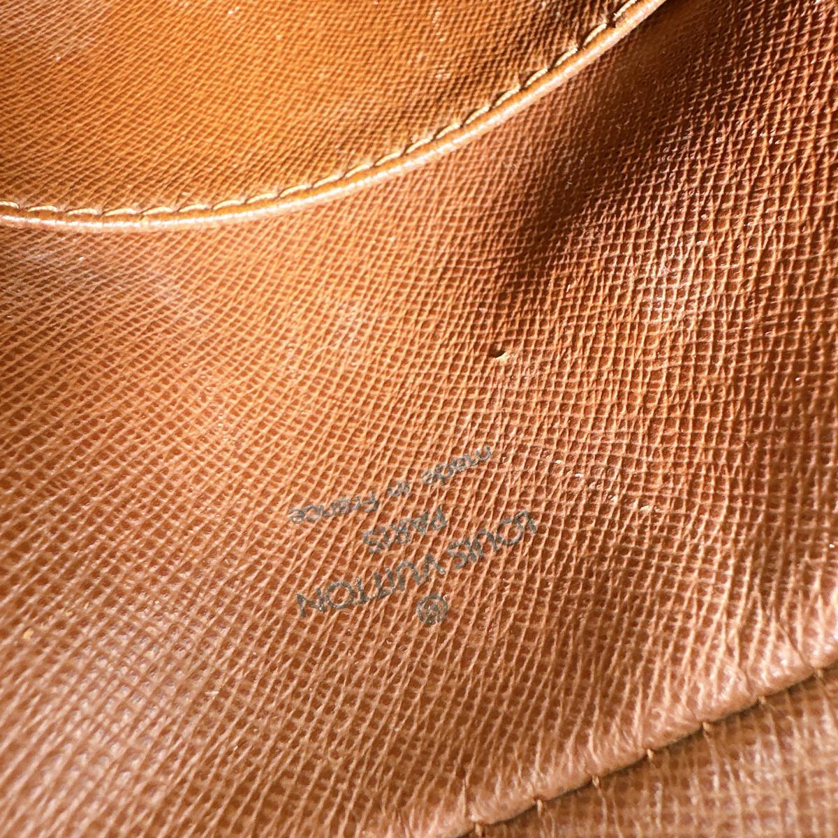 LOUIS VUITTON Shoulder Bag M45266 Monogram canvas Brown Monogram Danube