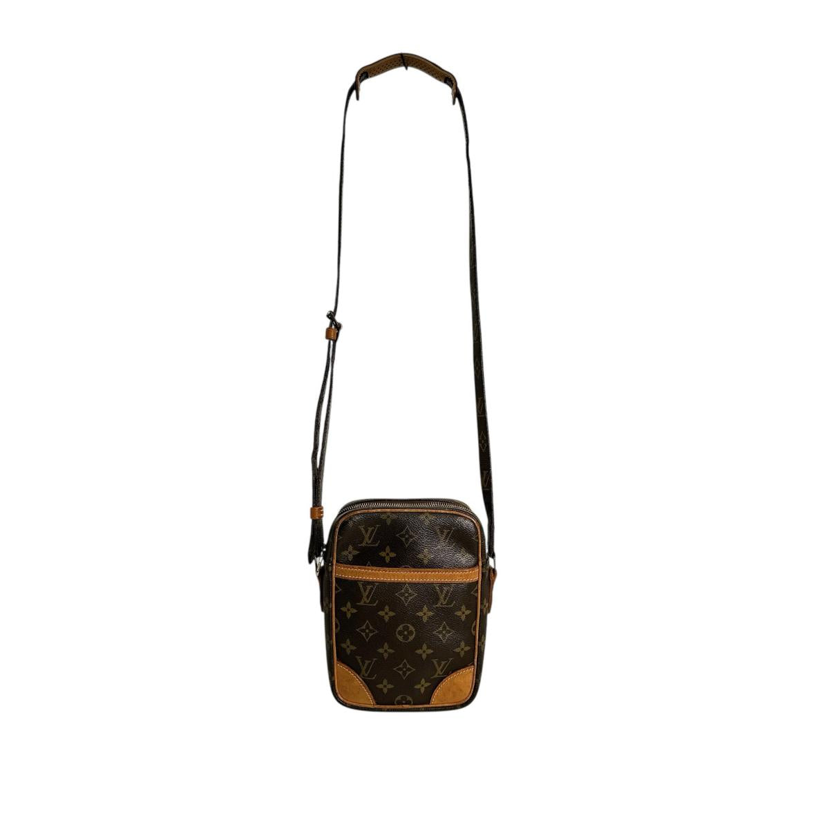 LOUIS VUITTON Shoulder Bag M45266 Monogram canvas Brown Monogram Danube