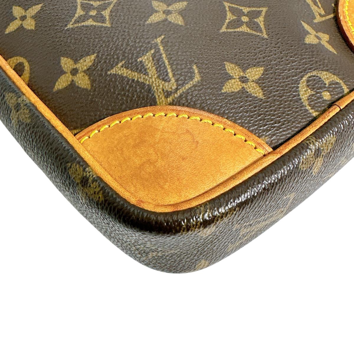 LOUIS VUITTON Shoulder Bag M45266 Monogram canvas Brown Monogram Danube
