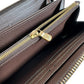 LOUIS VUITTON Long Wallet Purse N41661 Damier canvas Brown Damier Zippy wallet
