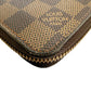 LOUIS VUITTON Long Wallet Purse N41661 Damier canvas Brown Damier Zippy wallet