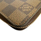 LOUIS VUITTON Long Wallet Purse N41661 Damier canvas Brown Damier Zippy wallet