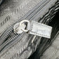 PRADA Shoulder Bag Nylon black Crossbody Triangle logo